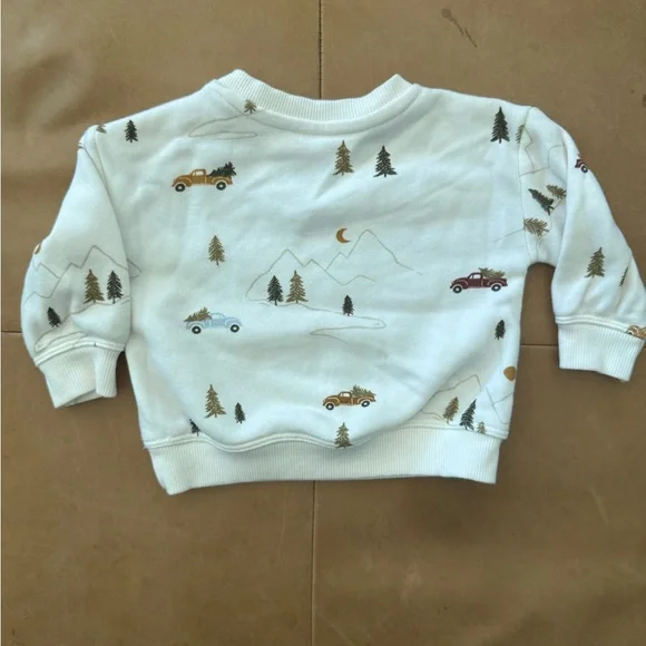 Little Co Newborn Sweatshirt - Picture 2 of 3